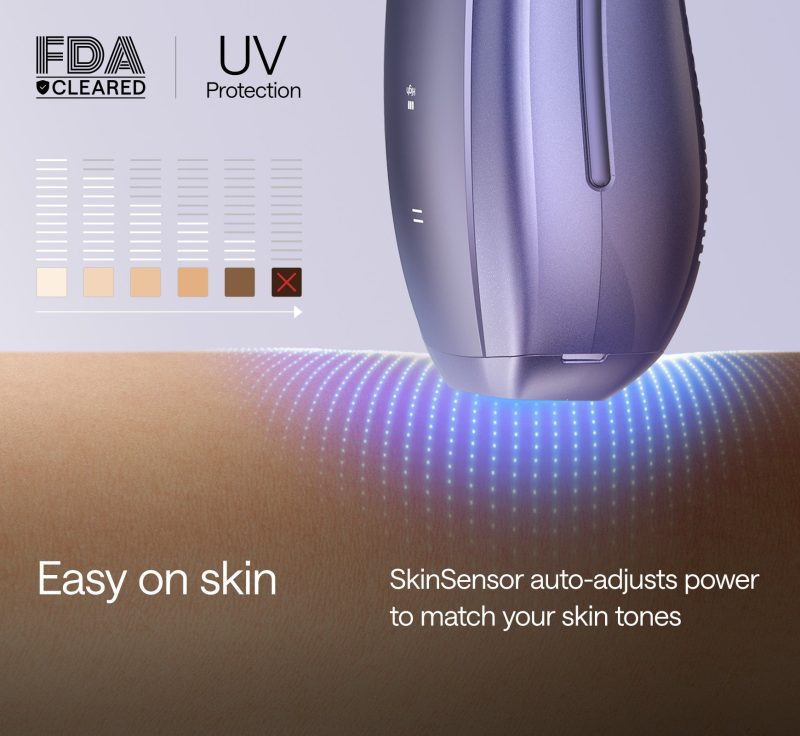 Air 10 skinsensor fda cleared safety hair removal